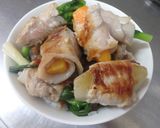 肉巻き野菜の焼肉丼作り方8写真