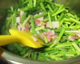 ニラとベーコンのお味噌汁作り方4写真