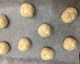 手ごね☆バター無☆マシュマロ＆クリチぱん作り方17写真