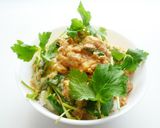 三つ葉とツナの卵とじ丼作り方4写真