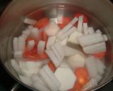 体ほっこり！冬の朝食にぴったりお雑煮作り方2写真