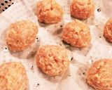 カレー風味の☆ふんわり皮なしシュウマイ作り方8写真