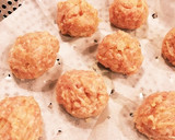 カレー風味の☆ふんわり皮なしシュウマイ作り方8写真