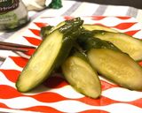 オリーブオイルひとかけ♬糠漬けきゅうり作り方3写真