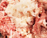 カレー風味の☆ふんわり皮なしシュウマイ作り方4写真
