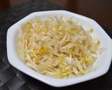 お酢でさっぱり★豆腐ともやしのお吸い物作り方1写真