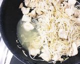 鶏胸肉ともやしのピリ辛胡麻和え 簡単作り方4写真