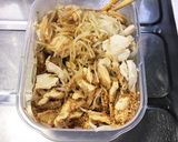 鶏胸肉ともやしのピリ辛胡麻和え 簡単作り方5写真