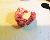 【お弁当の一品】豚コマボールの天ぷら作り方3写真