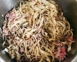 こっくり味つけ☆牛ごぼう作り方2写真