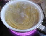 ツナとピーマンとえのきとトマトのパスタ作り方1写真