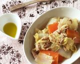 オリーブオイル香る♪白菜とツナのうま煮作り方5写真