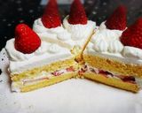 共立て☆絶対に失敗無しスポンジケーキ☆作り方10写真