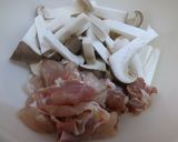 鶏とエリンギの炊き込みご飯作り方1写真