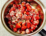 甘酸っぱい いちごジャム作り方2写真