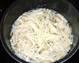 チンゲン菜とえのき茸白ネギ中華スープ作り方1写真