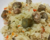 簡単!炊飯器任せDE牛蒡と鶏肉のピラフ♪作り方7写真