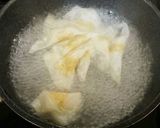 余った餃子の皮・焼売の皮で～スープに！作り方4写真