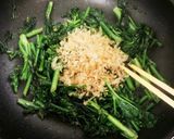 アレッタ(茎ブロッコリー)の麺つゆ炒め作り方2写真