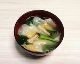余った餃子の皮・焼売の皮で～スープに！作り方6写真