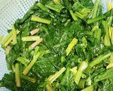 ほうれん草とベーコンのバター炒め【賄い】作り方2写真