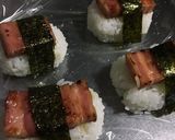 お弁当☆朝食に厚切りベーコンおにぎり作り方5写真