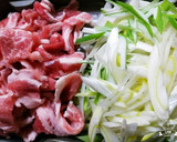 豚肉と紅生姜の落とし揚げ作り方1写真