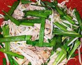 ★豚肉とニラもやし炒め★作り方5写真