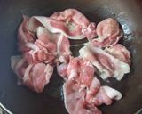豚薄切り肉の和風きのこソース作り方2写真