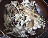 豚薄切り肉の和風きのこソース作り方3写真