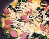 朝食に♪野菜たっぷりチーズオムレツ☆作り方6写真