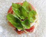バジル香る～✿　裂いて和えるカプレーゼ作り方6写真