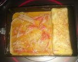 お弁当♪朝食にも♪カニかまin卵焼き作り方3写真