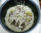 さつま芋とキノコの巡茶飯作り方3写真