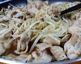 豚バラ肉ともやしのあんかけごはん作り方4写真