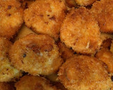 簡単な自家製焼き揚げヒレカツ巻き寿司作り方6写真