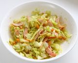 野菜たっぷりカレー風味☆とろ～りオムレツ作り方5写真