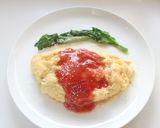 野菜たっぷりカレー風味☆とろ～りオムレツ作り方12写真