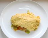 野菜たっぷりカレー風味☆とろ～りオムレツ作り方10写真