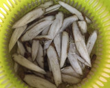 すき焼きのタレで牛ゴボウしぐれ煮作り方1写真