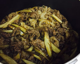すき焼きのタレで牛ゴボウしぐれ煮作り方4写真