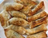 餃子の皮で大葉チーズ巻き作り方4写真