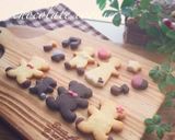 型抜きクッキー☆チョコデコバージョン♬作り方4写真