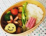 スナップえんどうを可愛く♪キャラ弁に〜♪作り方14写真