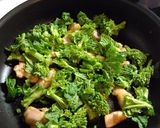 春。菜の花パスタ♪大根下ろし添え作り方4写真