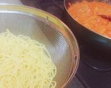 ツナと玉ねぎのトマトクリームパスタ！作り方5写真