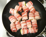 白ねぎでかさ増し！豚ばら薄切り肉角煮の味作り方5写真