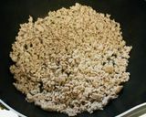 ★彩り野菜と挽肉と厚揚げのカレー炒め★作り方3写真