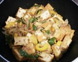 ★彩り野菜と挽肉と厚揚げのカレー炒め★作り方5写真