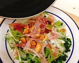 野菜&生ハム&ナッツ オリーブ油ジュッ♪作り方5写真